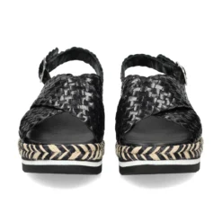 LÓPEZ Sandalias planas de Mujer 22830 NEGRO