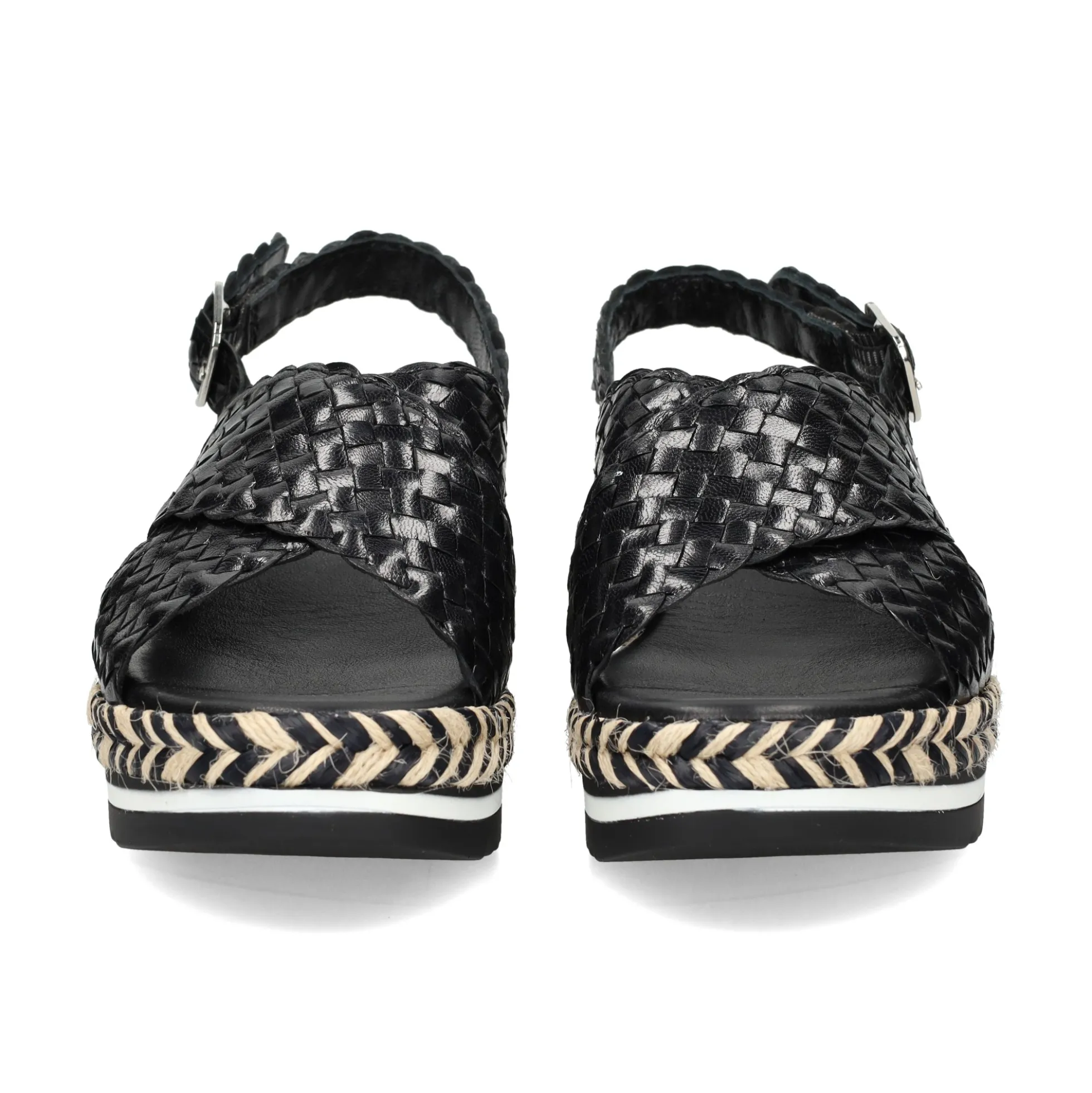 LÓPEZ Sandalias planas de Mujer 22830 NEGRO