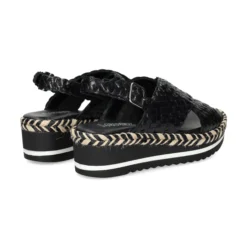 LÓPEZ Sandalias planas de Mujer 22830 NEGRO