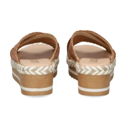 LÓPEZ Sandalias planas de Mujer 16257 TAN