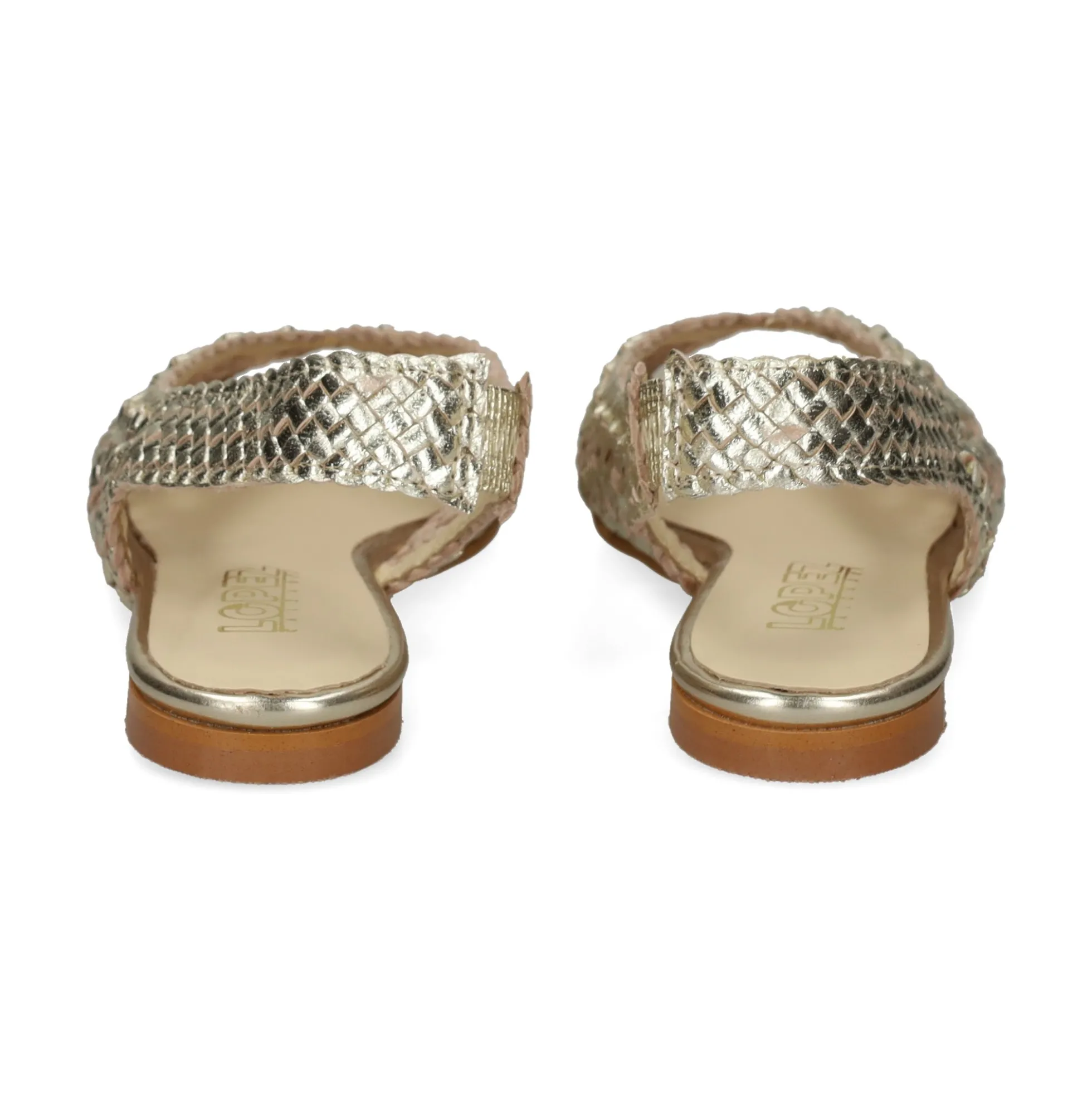 LÓPEZ Zapatos planos de Mujer 21470 FUMO