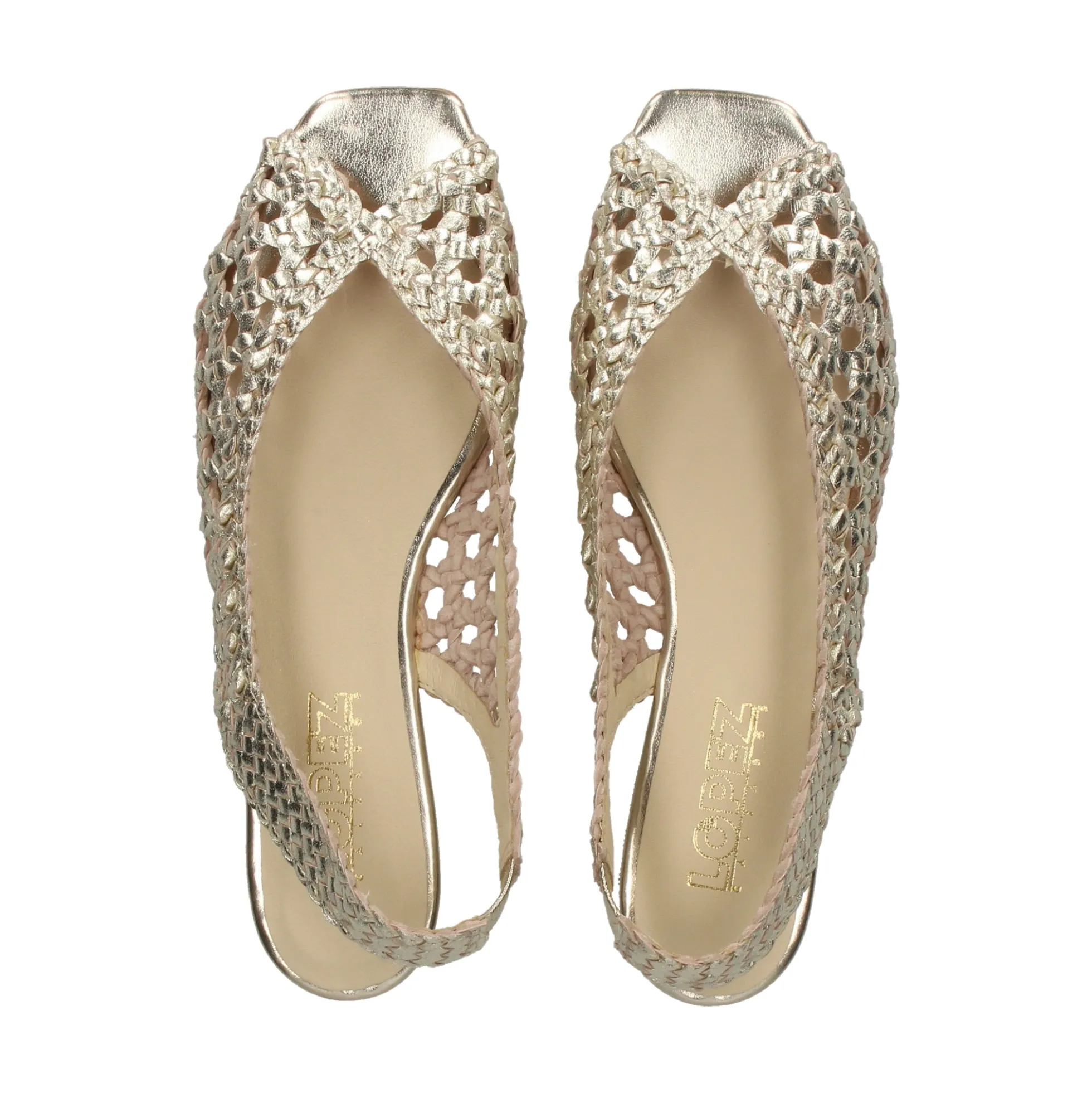 LÓPEZ Zapatos planos de Mujer 21470 FUMO