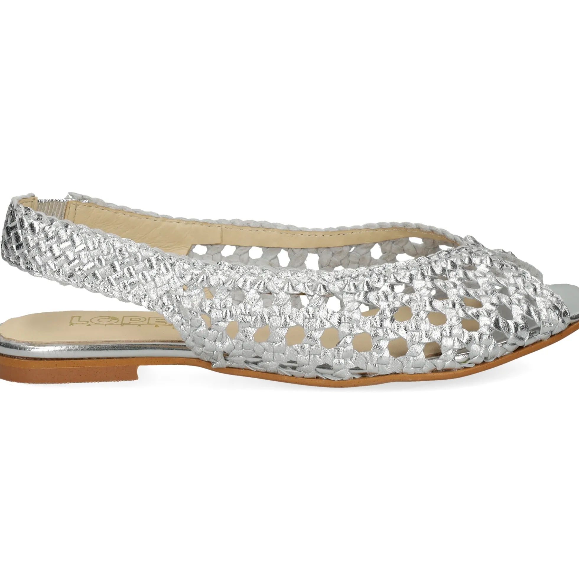LÓPEZ Zapatos planos de Mujer 21470 SILVER