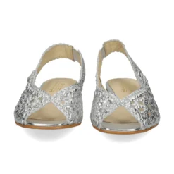 LÓPEZ Zapatos planos de Mujer 21470 SILVER