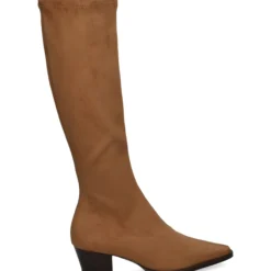 MISS ELASTIC Botas con tacón de Mujer 76281 10 TABACO