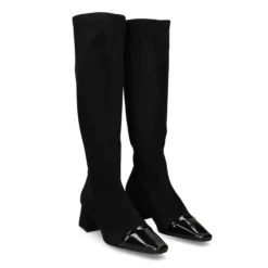 MISS ELASTIC Botas con tacón de Mujer 76154 55 NEGRO/NEGRO