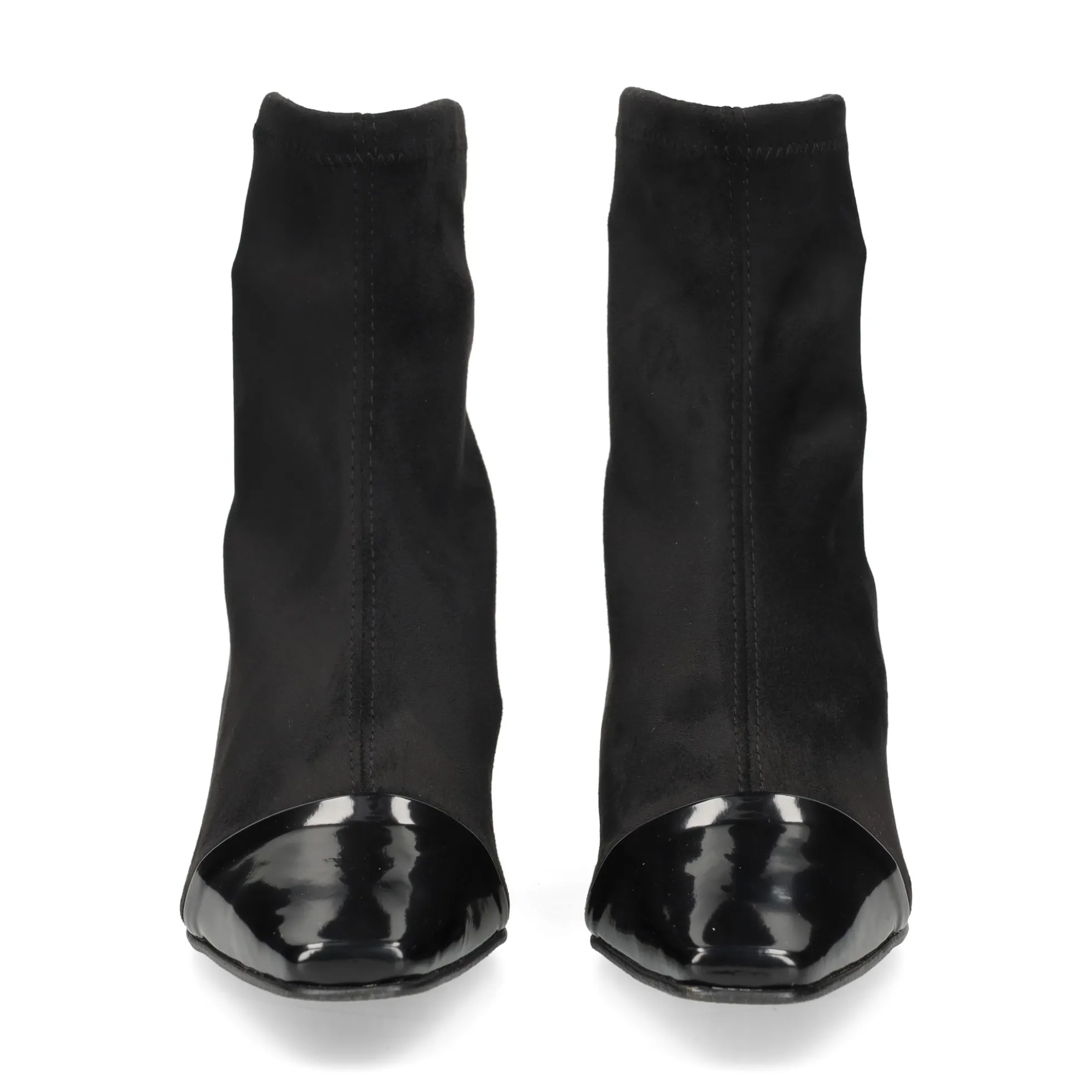 MISS ELASTIC Botines con tacón de Mujer 76152 55 NEGRO /NEGRO