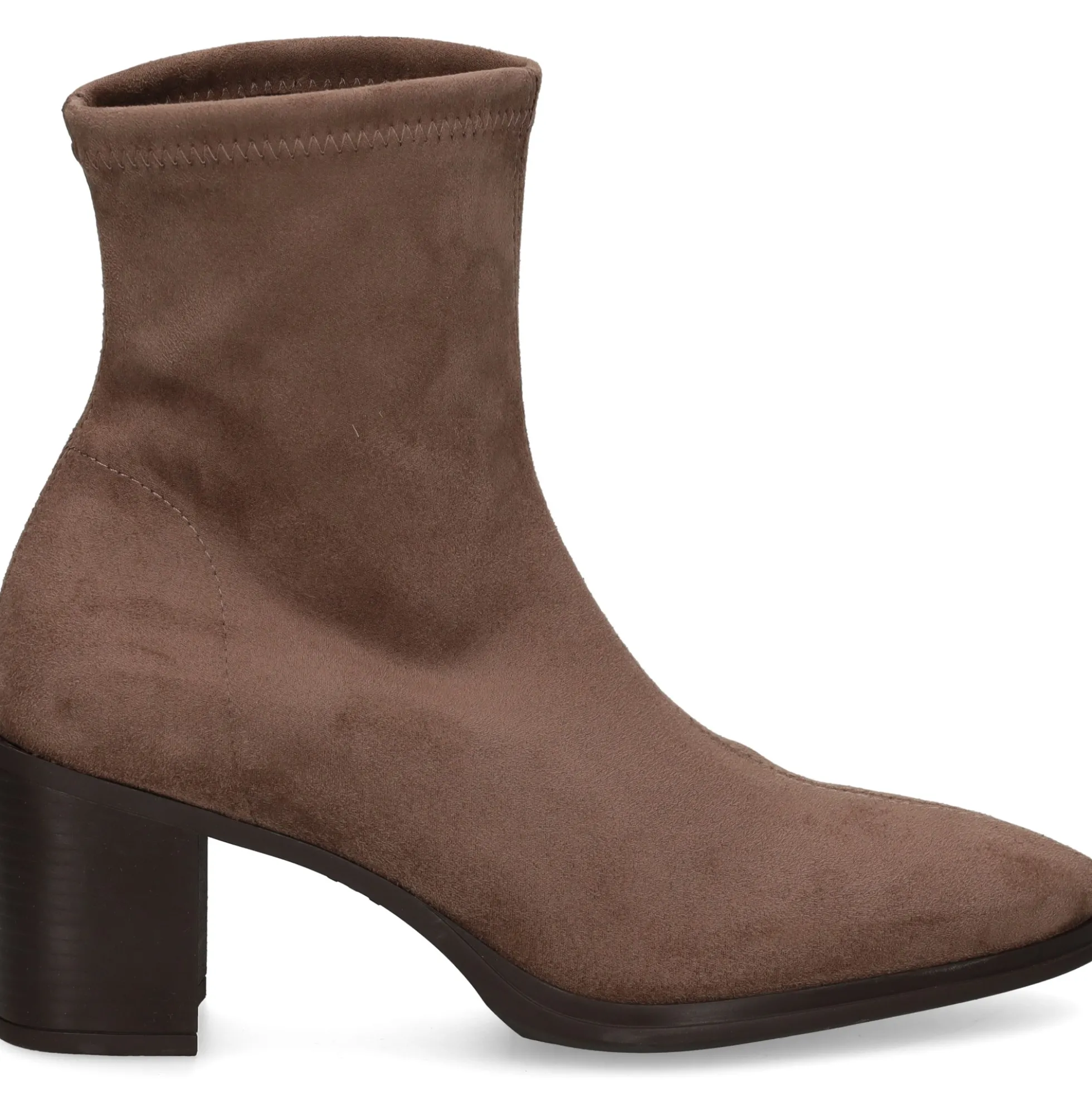 MISS ELASTIC Botines con tacón de Mujer 76200 36 TOPO
