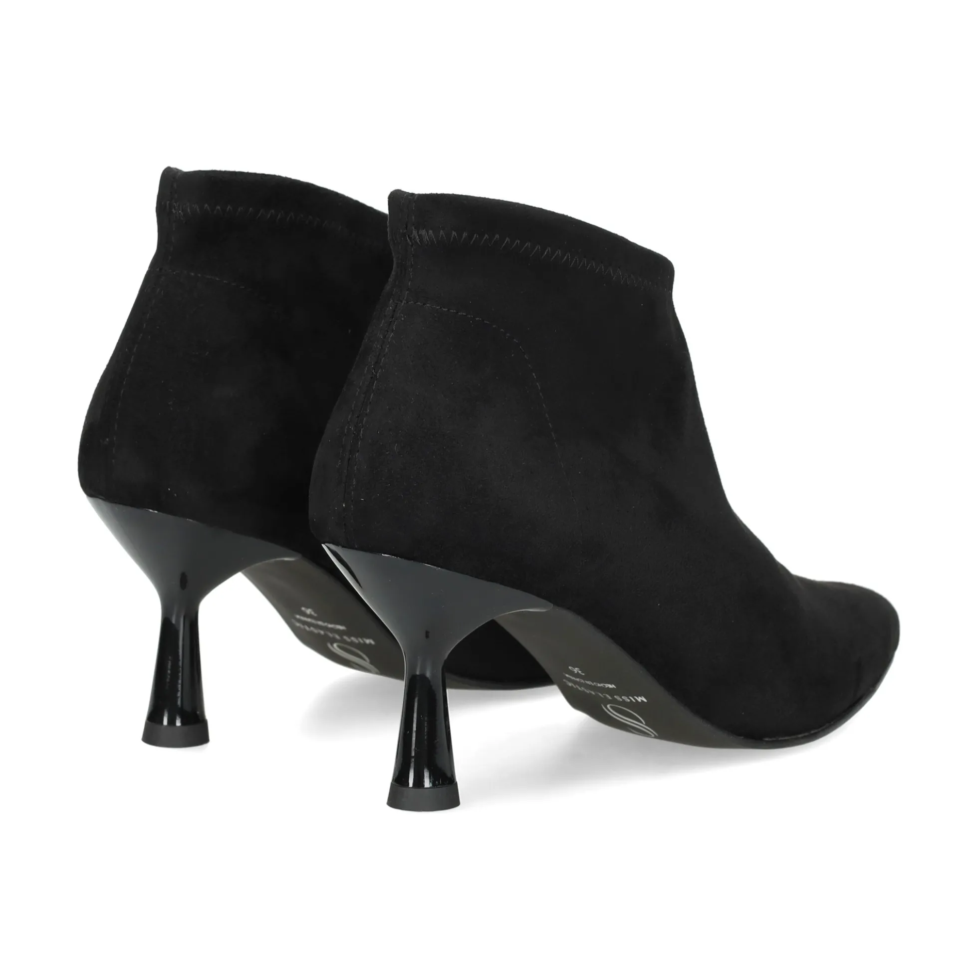 MISS ELASTIC Botines con tacón de Mujer 77035 05 NEGRO