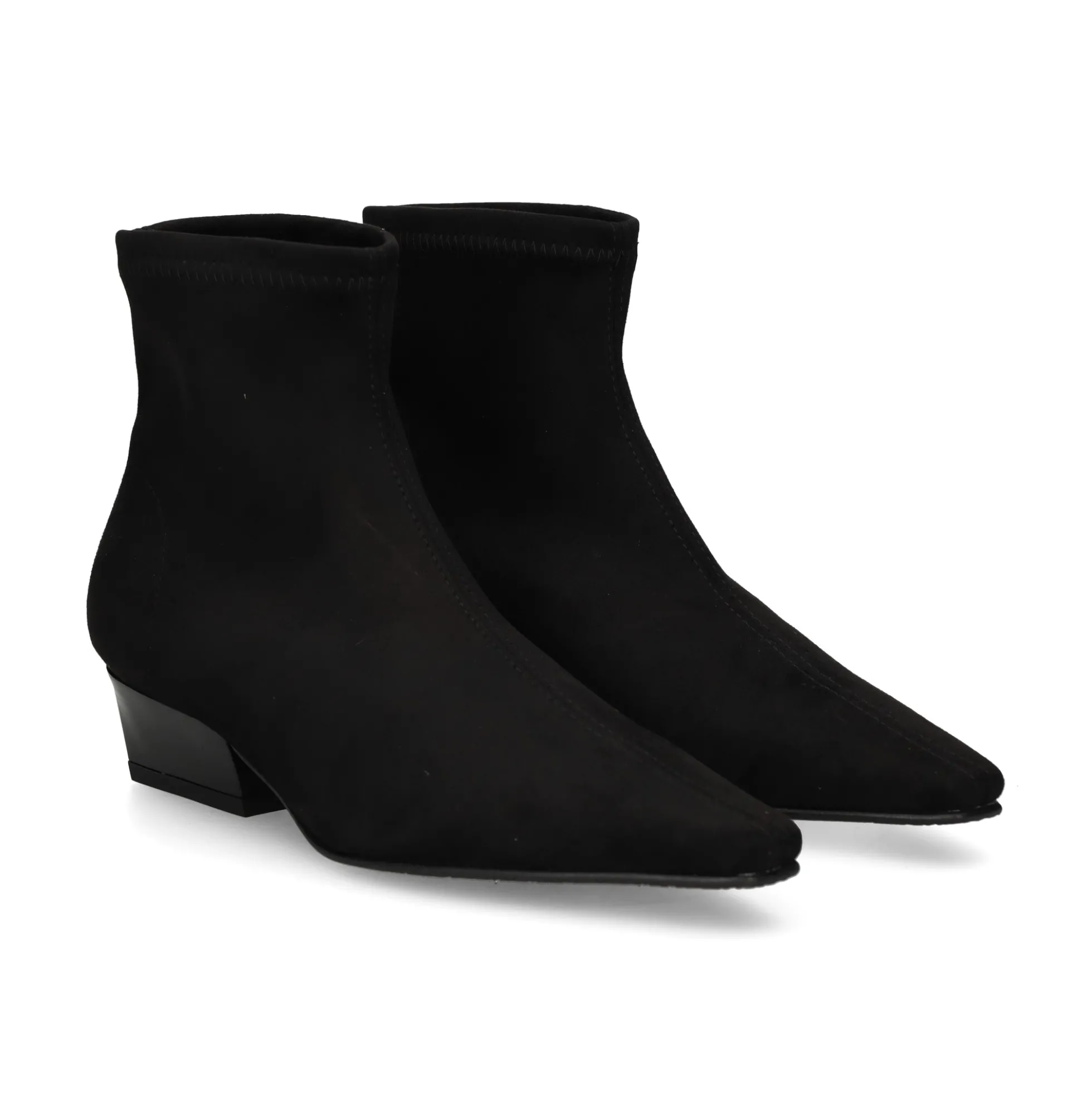 MISS ELASTIC Botines con tacón de Mujer 078055 NEGRO