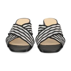 MISS ELASTIC Sandalias con tacón de Mujer 70072 05 NEGRO