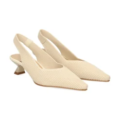 MISS ELASTIC Zapatos de tacón bajo 70077 26 CREMA
