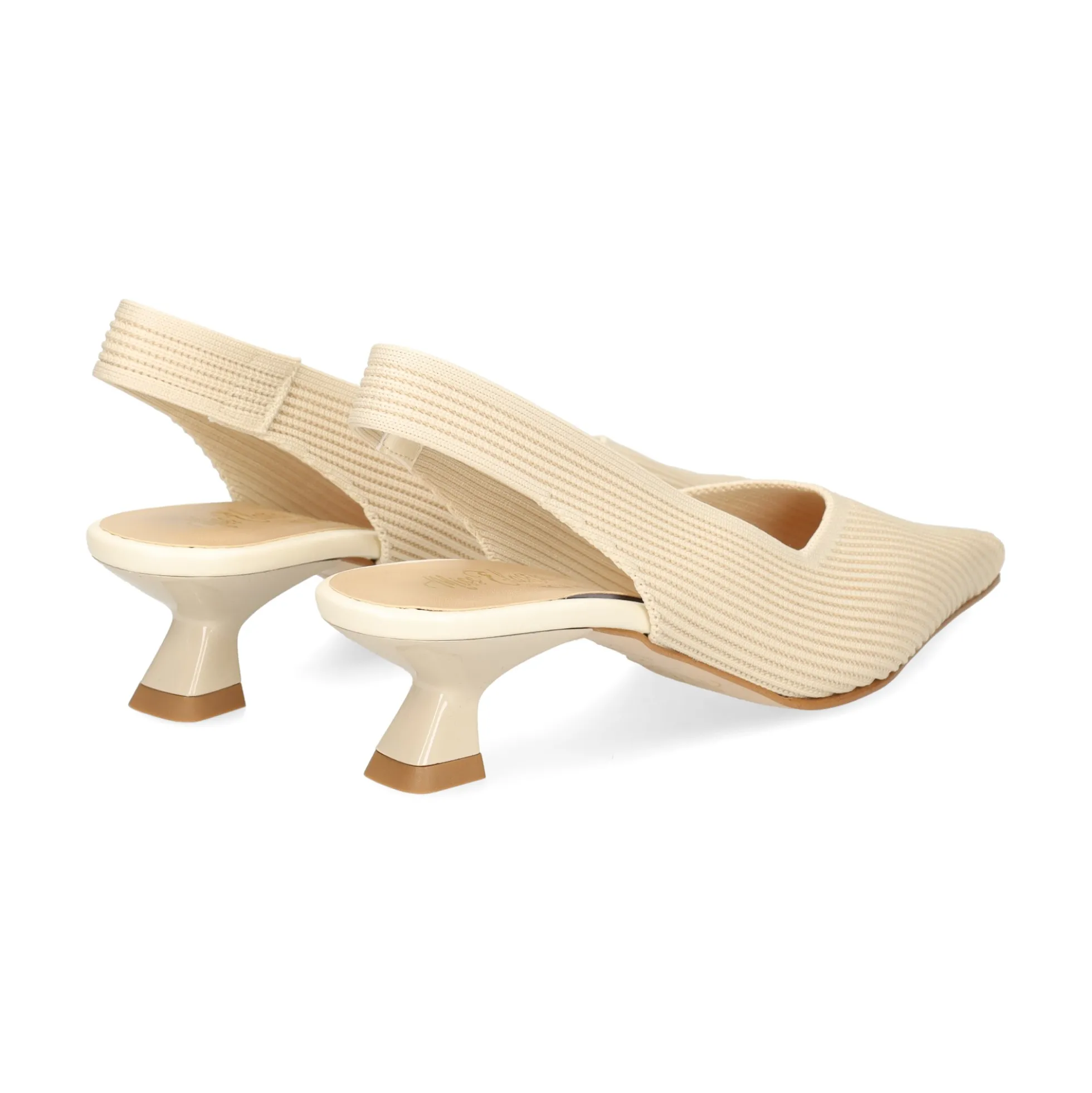 MISS ELASTIC Zapatos de tacón bajo 70077 26 CREMA