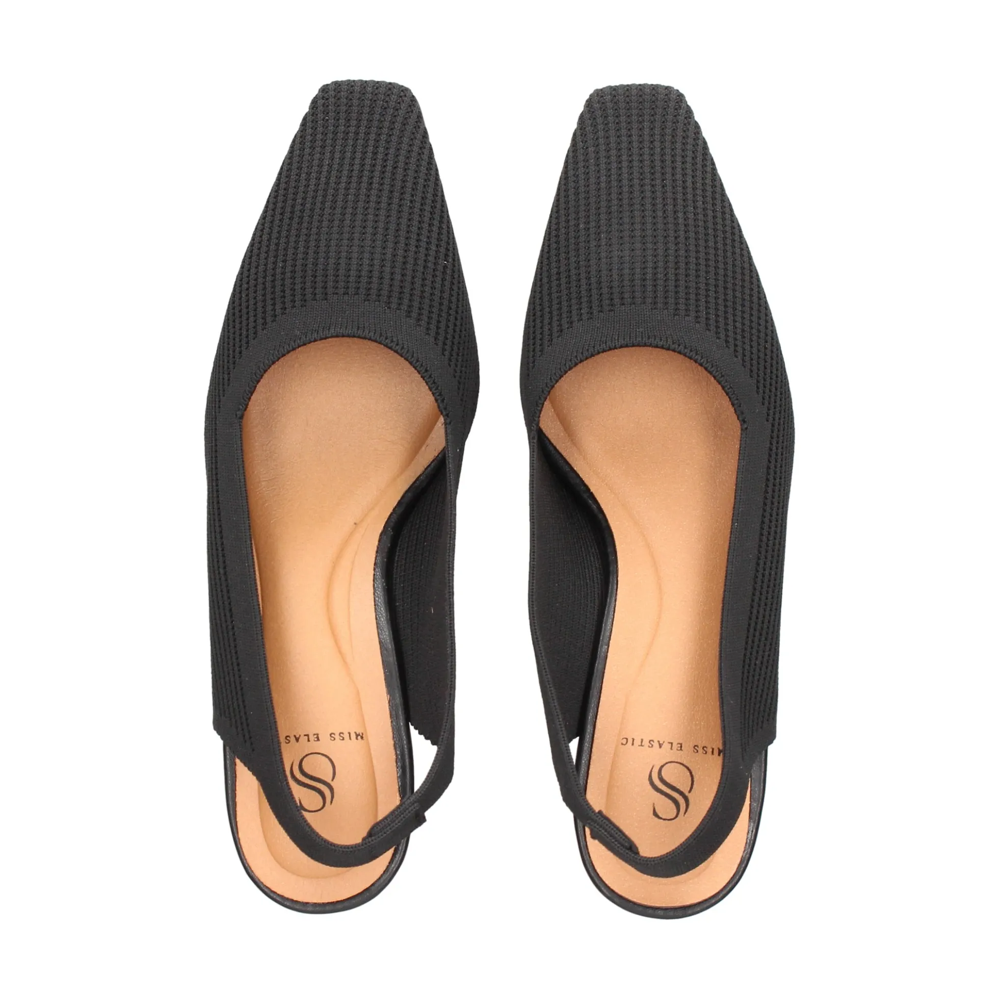 MISS ELASTIC Zapatos de tacón medio de Mujer 76721 05 NEGRO