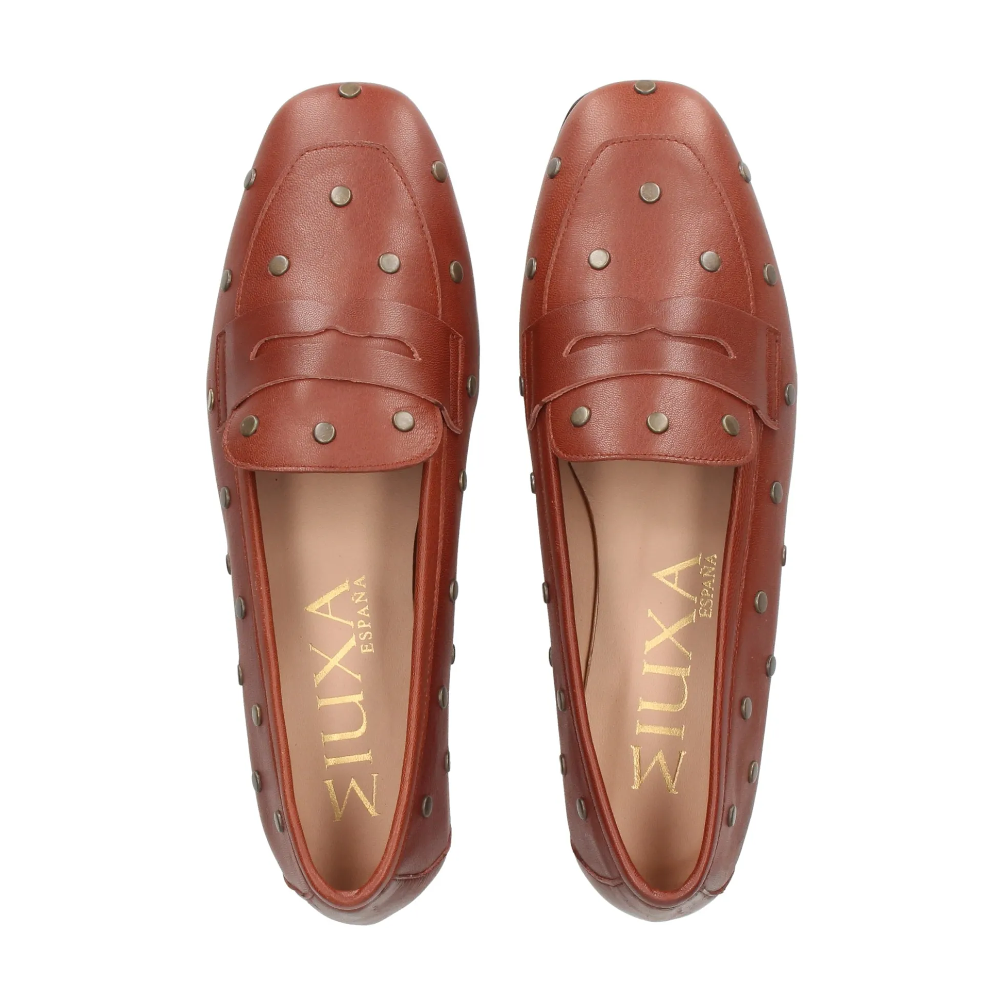 MIUXA Mocasines de Mujer IKER COÑAC