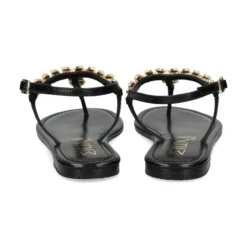 MIUXA Sandalias planas de Mujer XAVI NEGRO