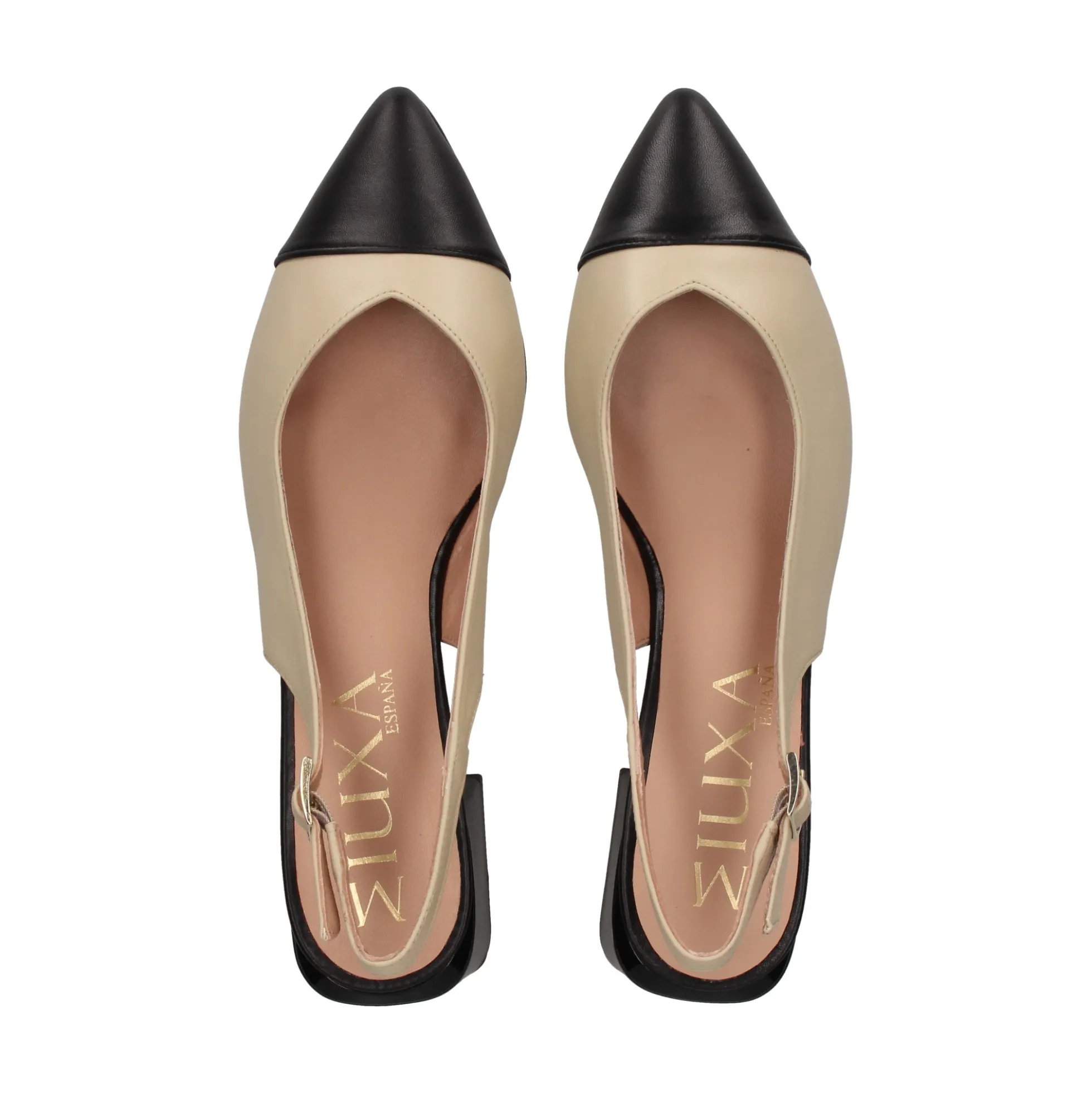 MIUXA Zapatos de tacón bajo MARCHA NEGRO/MARIOLA