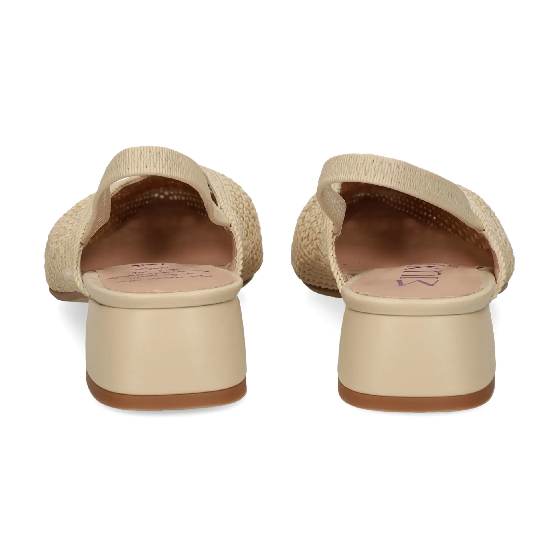 MIUXA Zapatos de tacón bajo PERA BEIGE