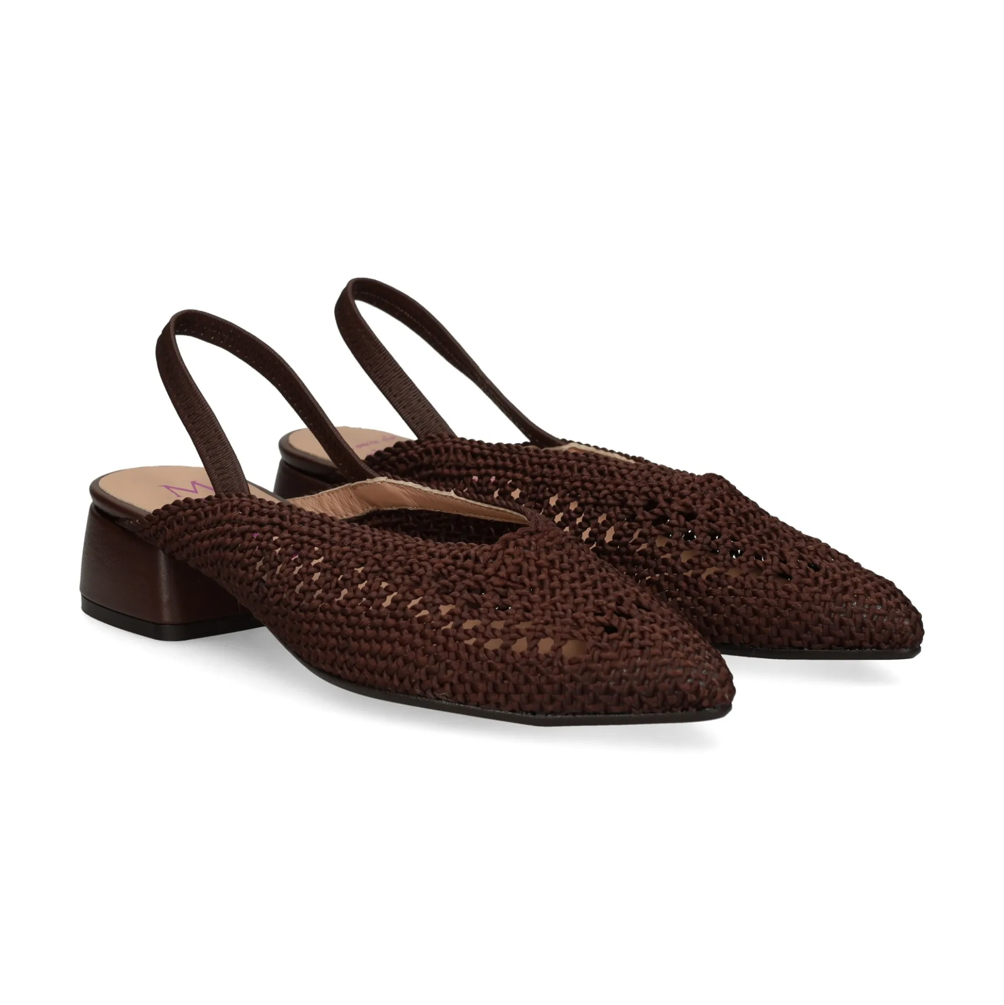 MIUXA Zapatos de tacón bajo PERA CHOCOLATE/CHOCO