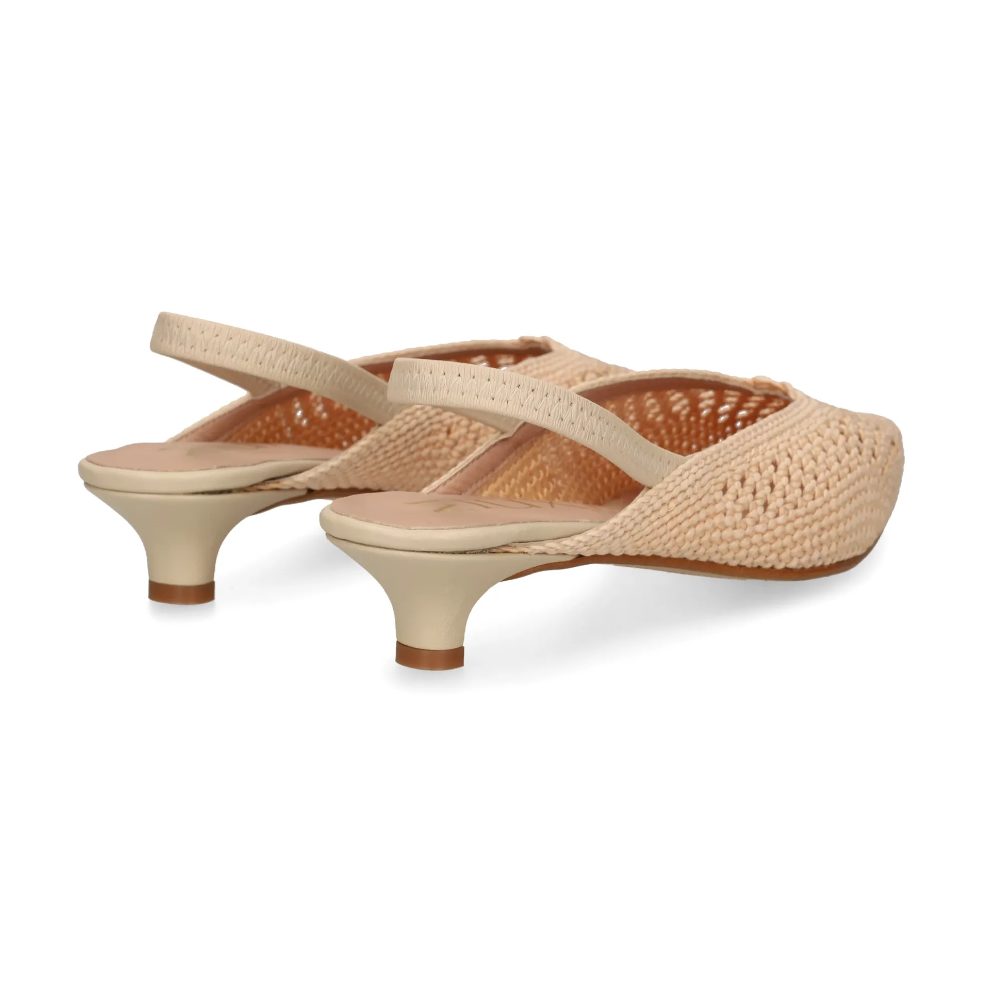 MIUXA Zapatos de tacón bajo PERA BEIGE/MARIOLA