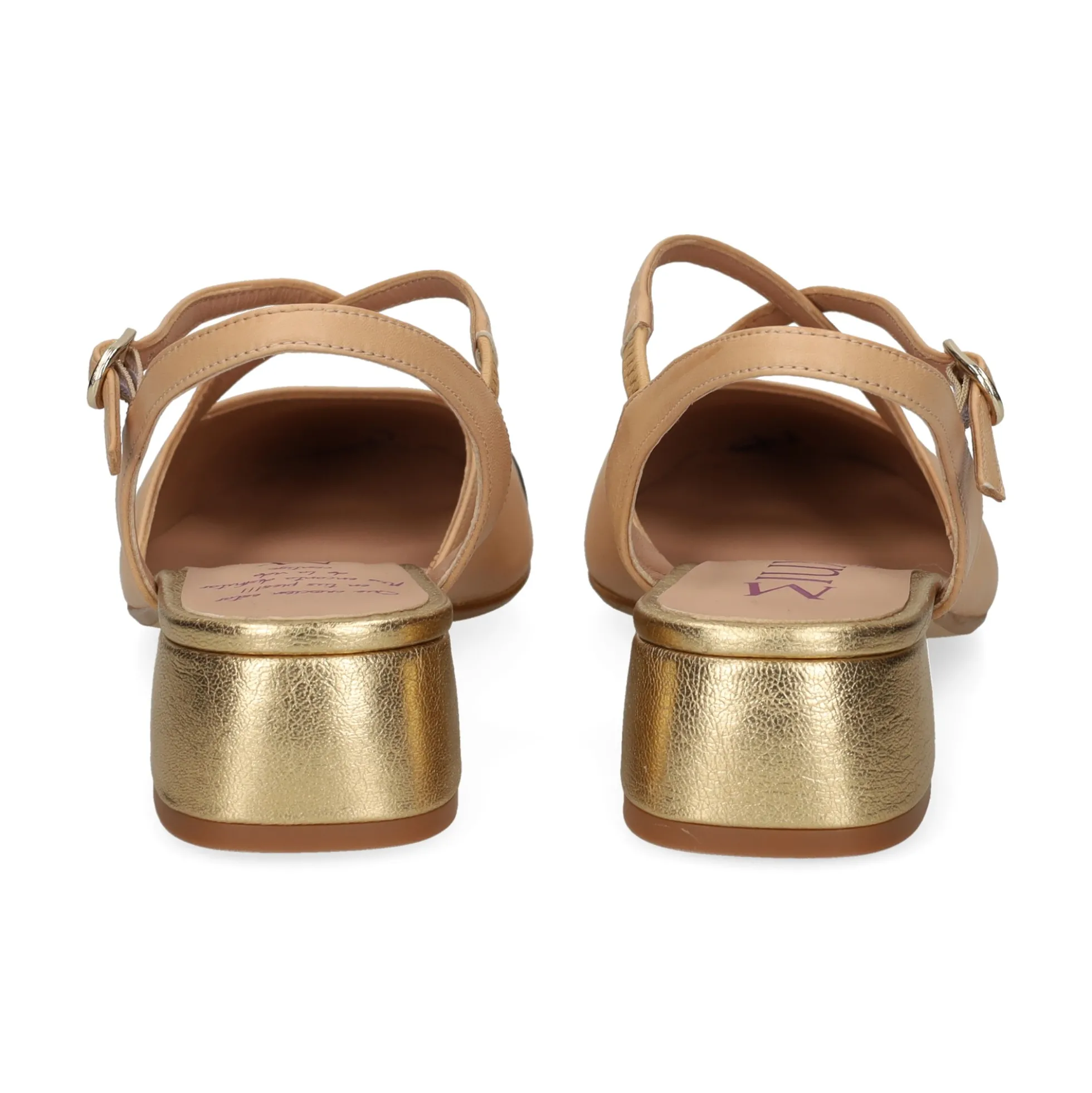 MIUXA Zapatos de tacón bajo UMA NEGRO/CHE/LING