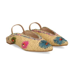MIUXA Zapatos planos de Mujer ZAOMI NATURAL/CHERISH