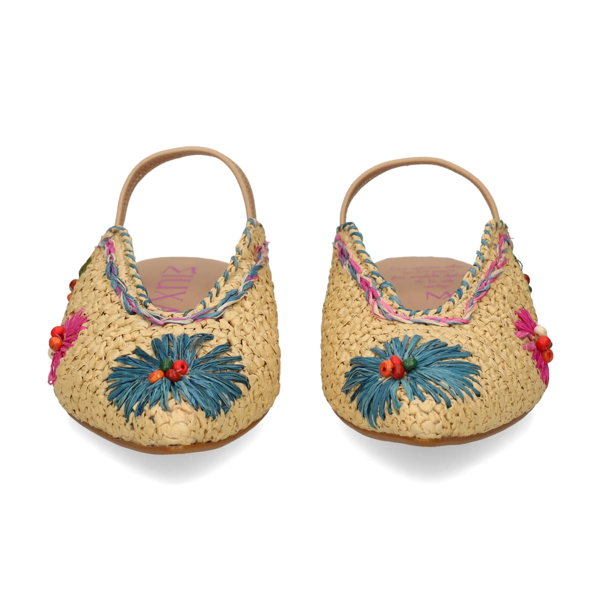 MIUXA Zapatos planos de Mujer ZAOMI NATURAL/CHERISH