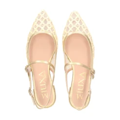 MIUXA Zapatos planos de Mujer ZEZE CAMEL/OPALO