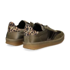 MJUS Zapatillas de Mujer T94109 OLIVA+OLIVA+ANT