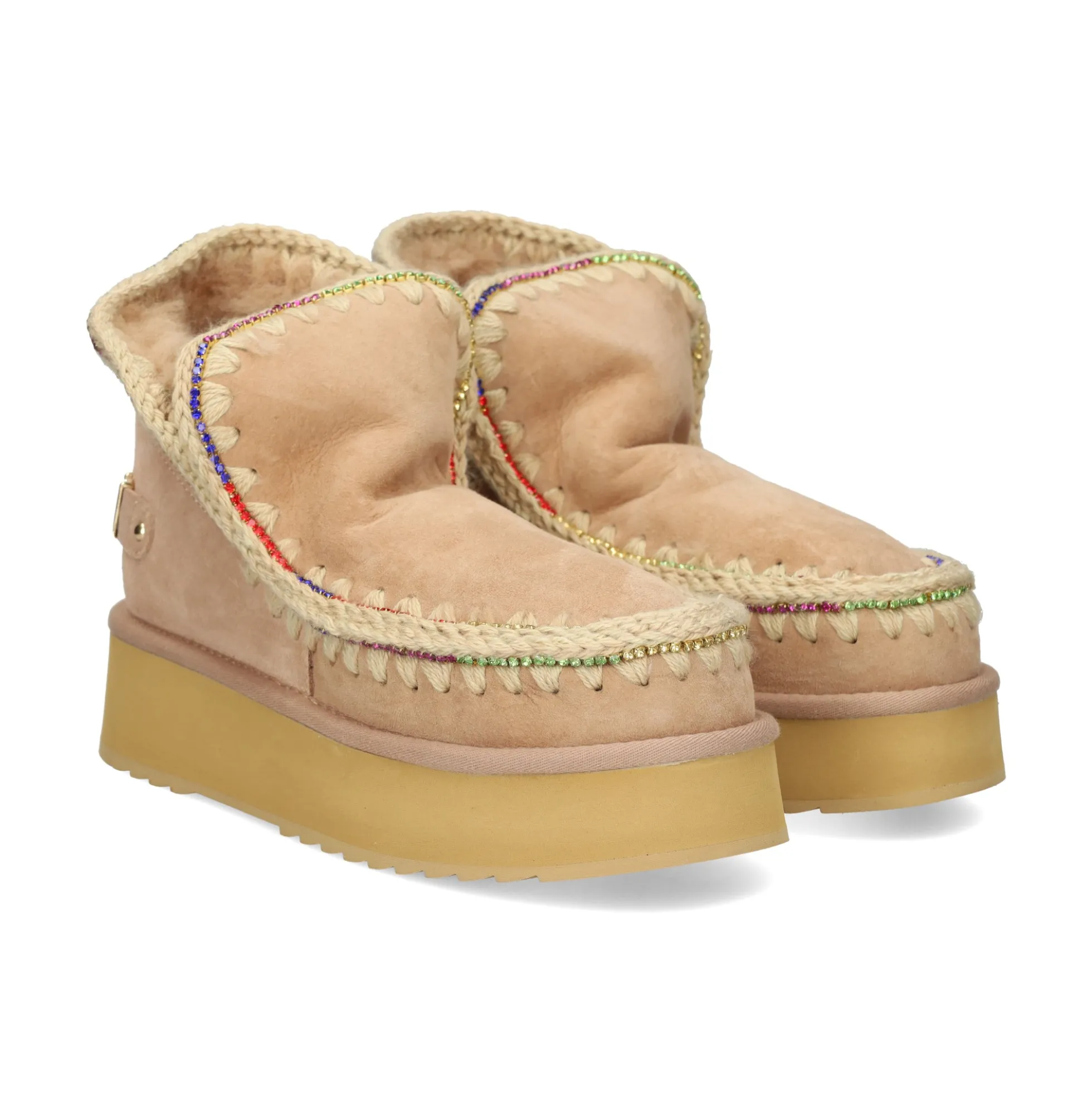 MOU Botines con tacón de Mujer ESKIMO 18 CAM
