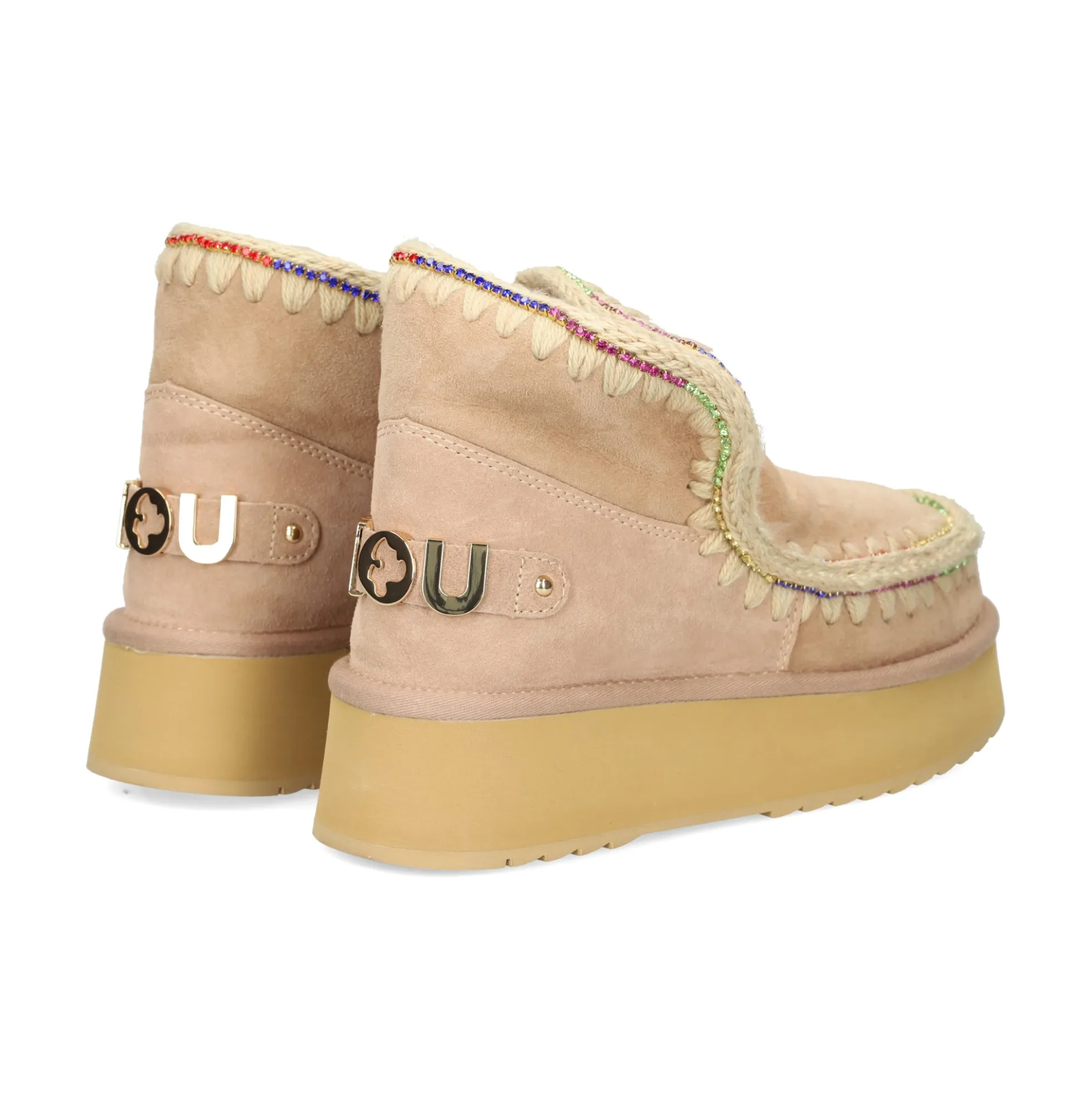 MOU Botines con tacón de Mujer ESKIMO 18 CAM