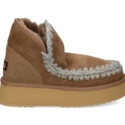 MOU Botines con tacón de Mujer Mini Eskimo Platform Boot DKST
