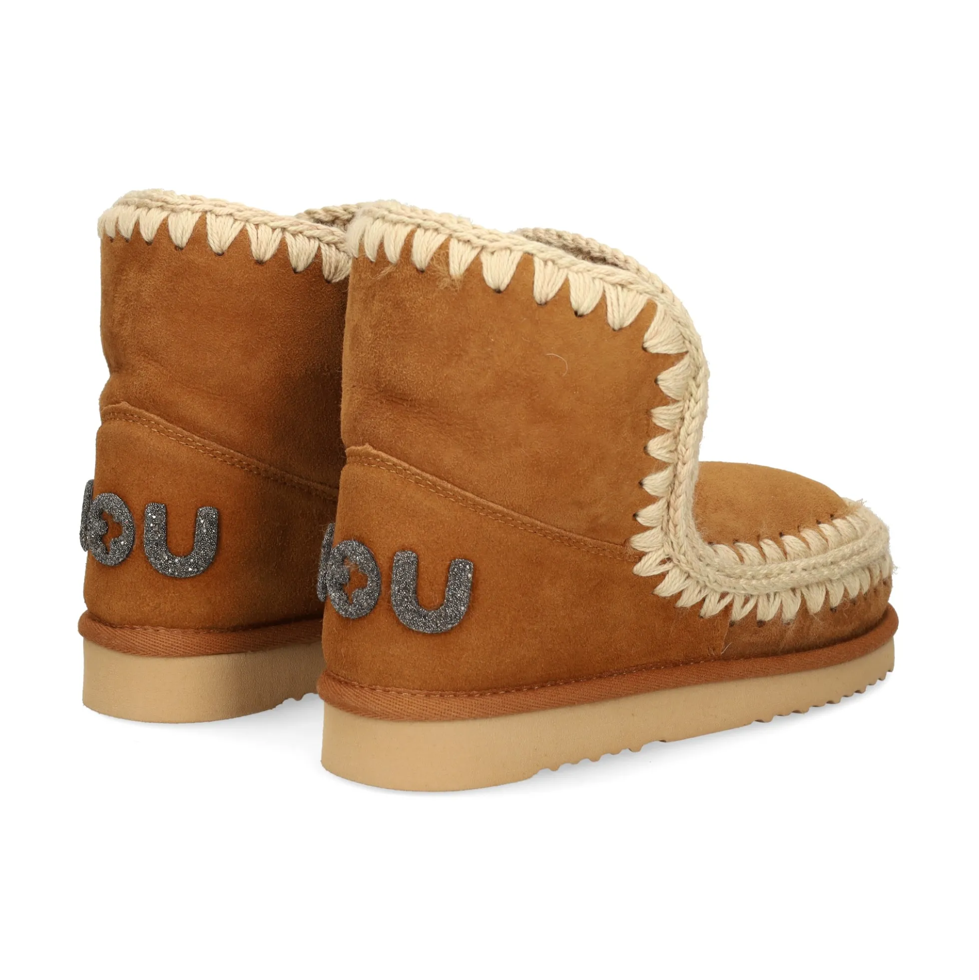 MOU Botines planos de Mujer ESKIMO 18 GLITTER LOGO COG