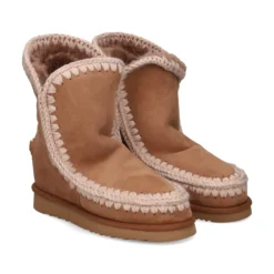 MOU Botines planos de Mujer Inner WedgeSh big metal logo PKBRO