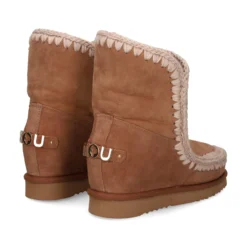 MOU Botines planos de Mujer Inner WedgeSh big metal logo PKBRO