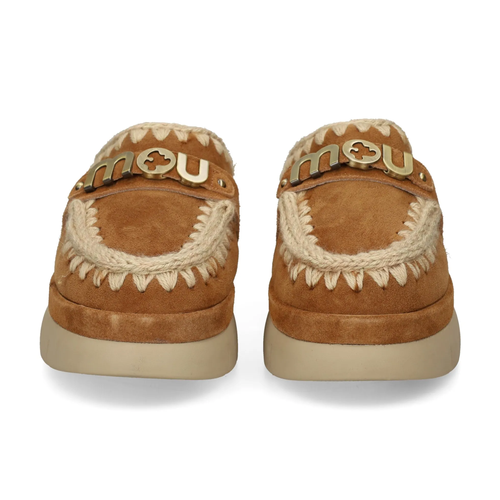 MOU Zuecos de Mujer Bounce welt clog suede COG