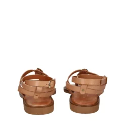MYCONIAN Sandalias planas de Mujer 2206 CAMEL