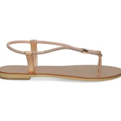 NICOLAS LAINAS Sandalias planas de Mujer 53-TCM COBRE