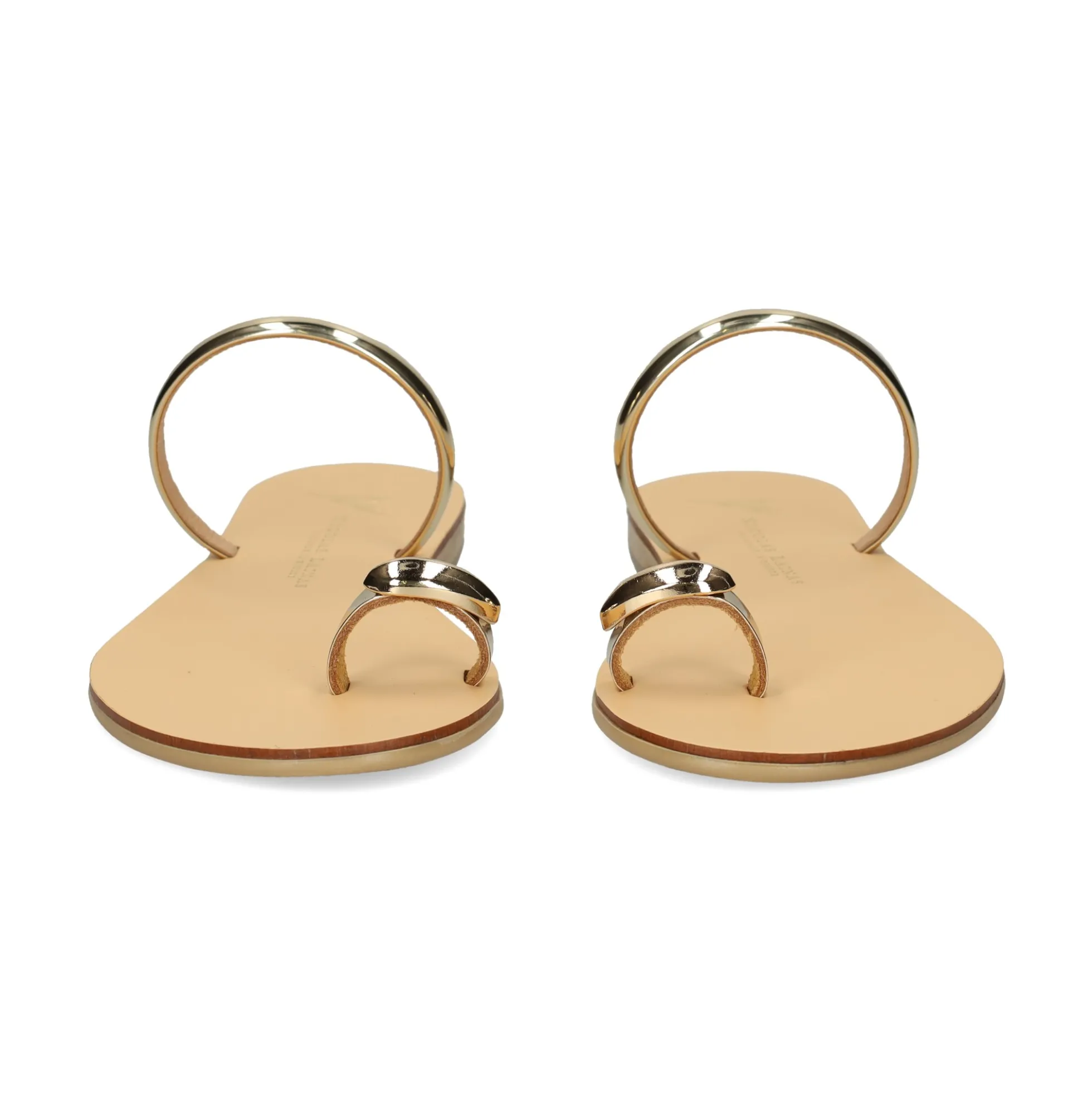 NICOLAS LAINAS Sandalias planas de Mujer 313L-T GOLD