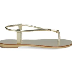 NICOLAS LAINAS Sandalias planas de Mujer 53-GM ORO