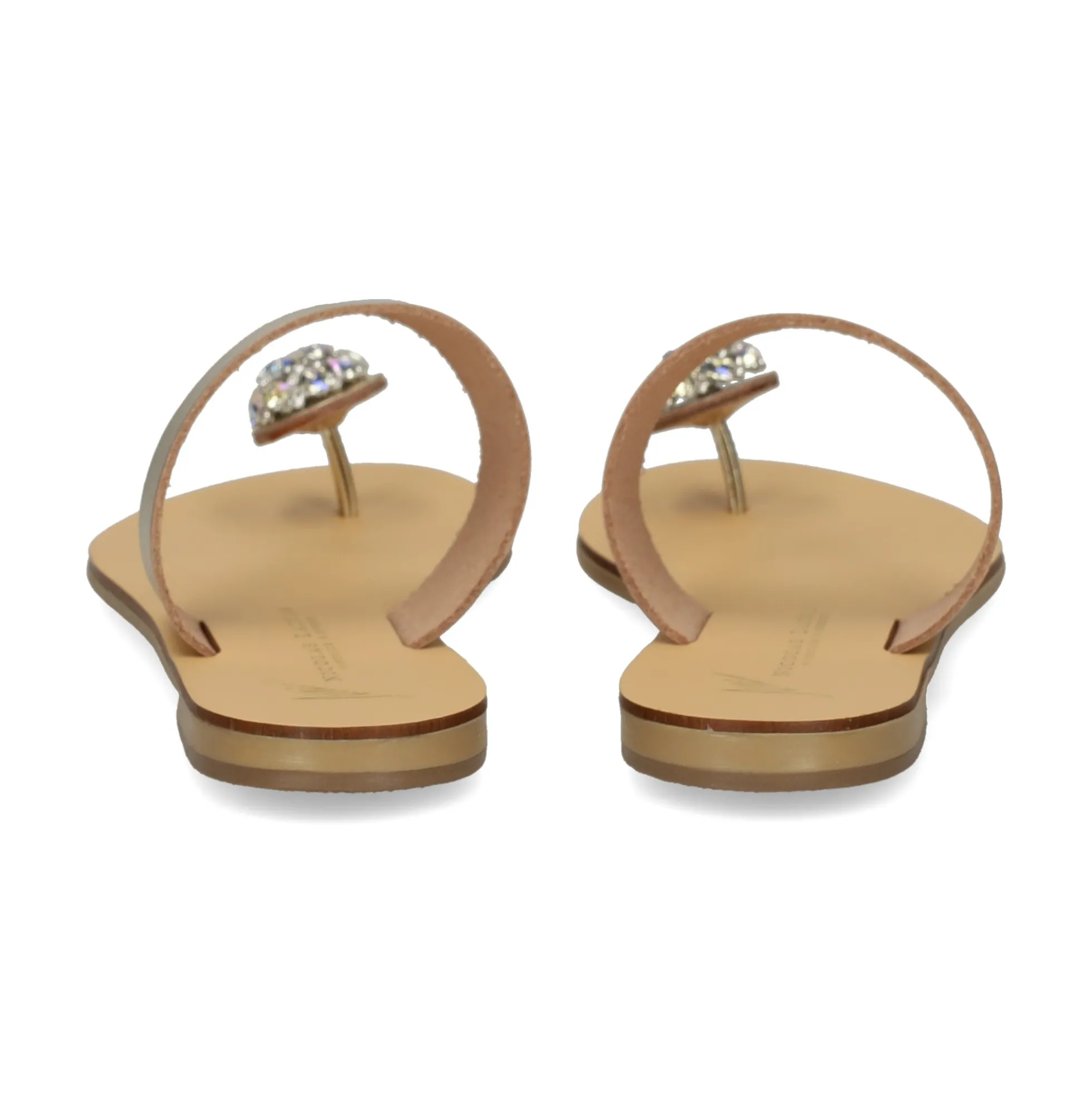 NICOLAS LAINAS Sandalias planas de Mujer 243-B ORO