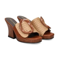 NOA HARMON Sandalias con plataforma de Mujer 009660-0007 CUERO