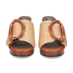 NOA HARMON Sandalias con plataforma de Mujer 009660-0007 CUERO