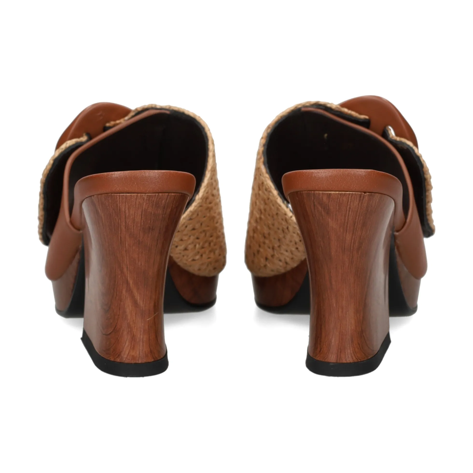 NOA HARMON Sandalias con plataforma de Mujer 009660-0007 CUERO
