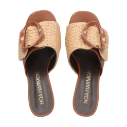 NOA HARMON Sandalias con plataforma de Mujer 009660-0007 CUERO