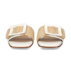 NOA HARMON Sandalias planas de Mujer 009232-0M00 BLANCO