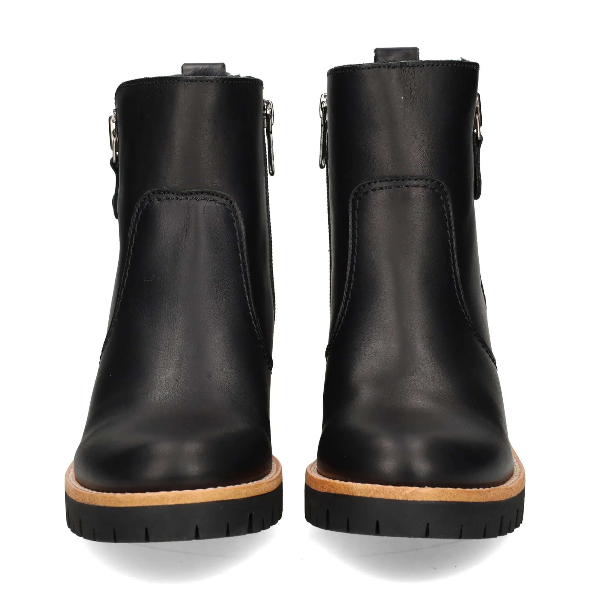 PANAMA JACK Botines con tacón de Mujer PULINE B2 NEGRO