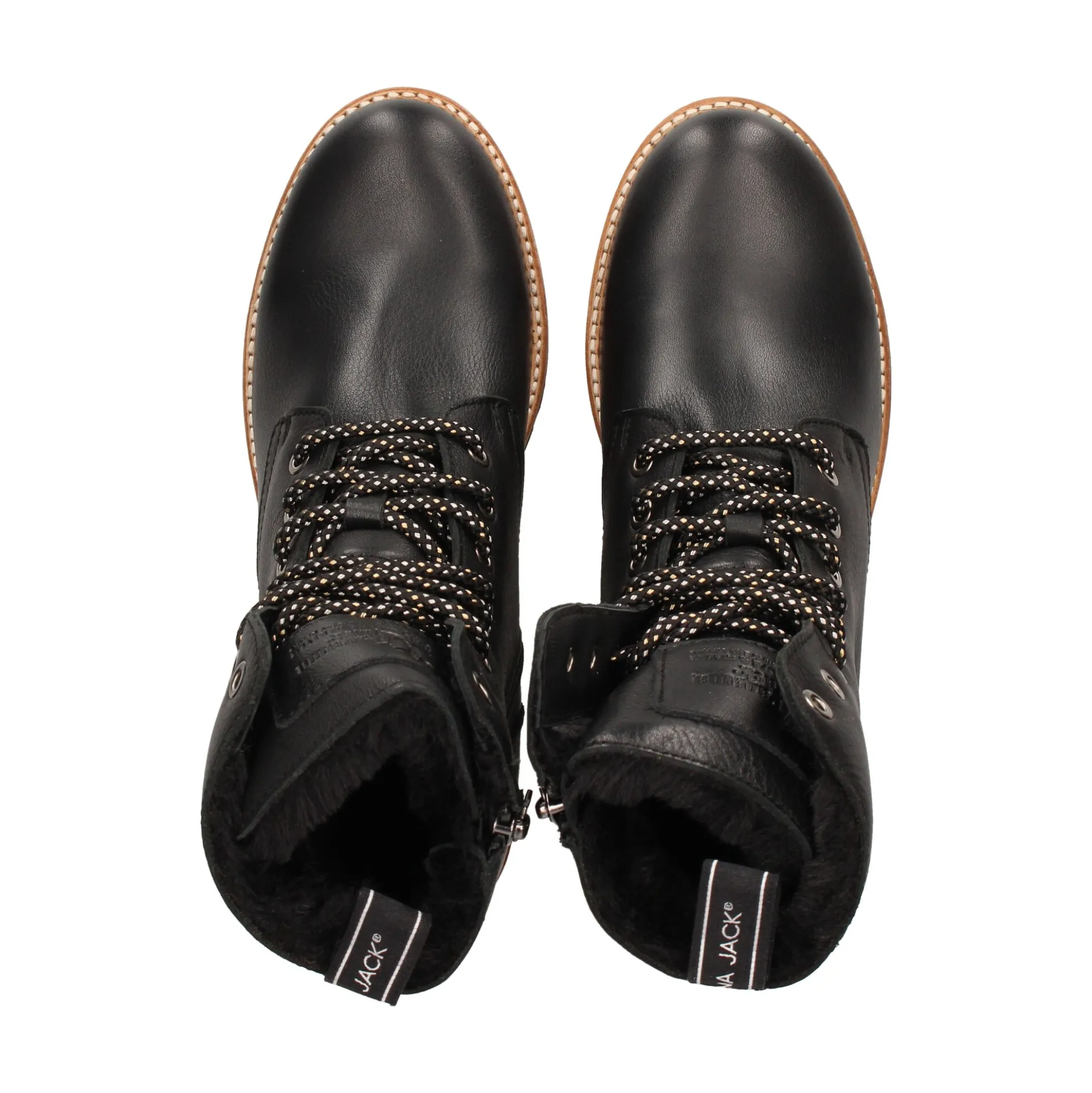 PANAMA JACK Botines con tacón de Mujer Padma B2 NEGRO