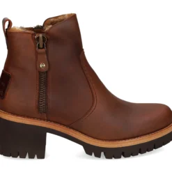PANAMA JACK Botines con tacón de Mujer Pauline B9 CUERO
