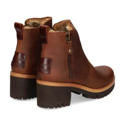 PANAMA JACK Botines con tacón de Mujer Pauline B9 CUERO